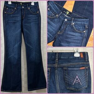 7 for all Mankind- Dark Indigo Flare Women's Jeans